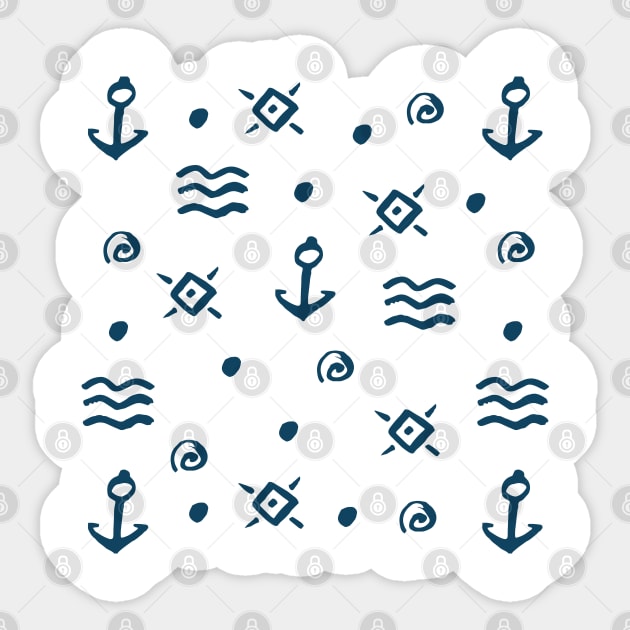 Sea elements Sticker by Nataliia1112